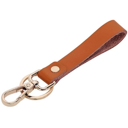 Hillman HILLMAN Sanitas Leather Assorted Black/Brown Key Strap 9985379